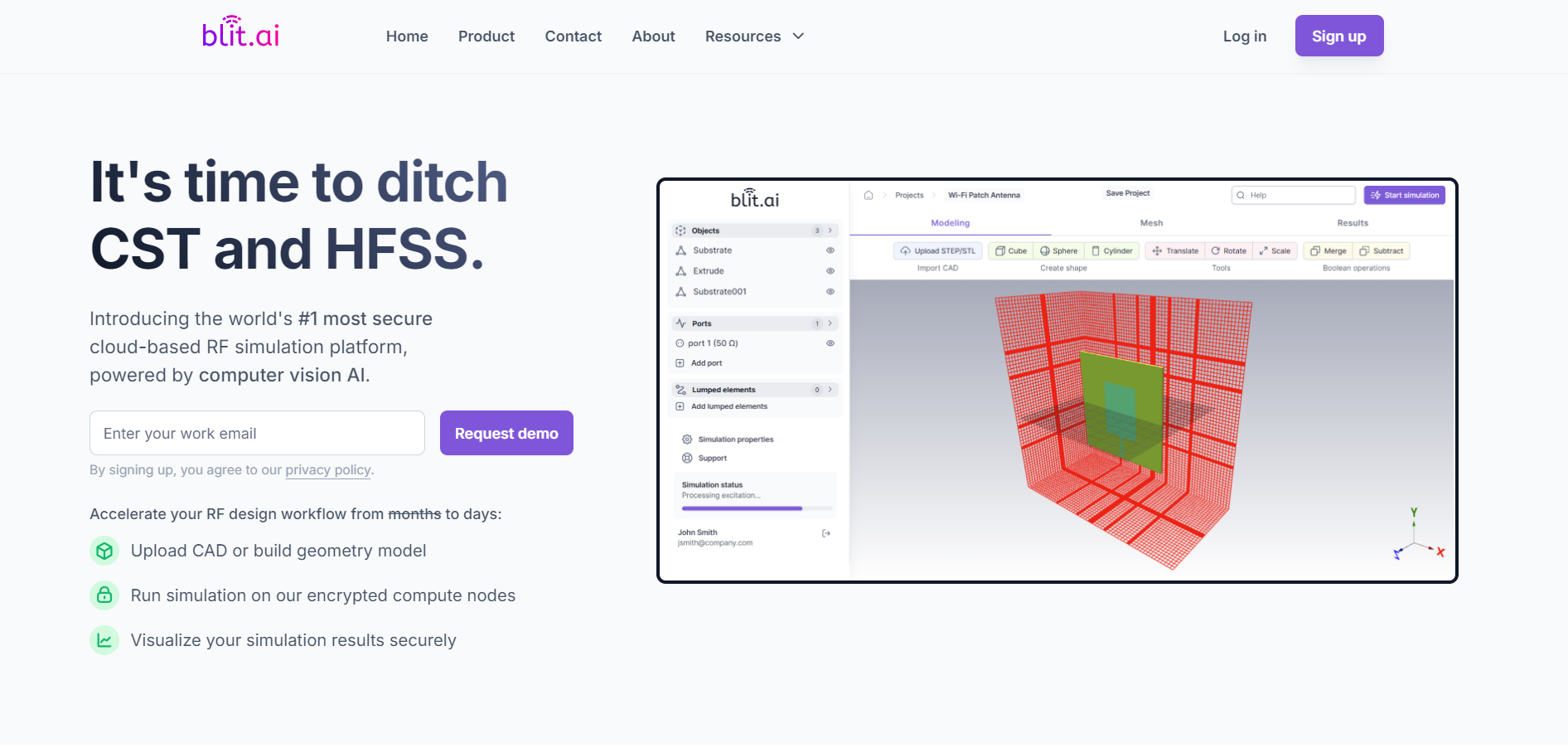 Revolutionary RF Simulation Platform