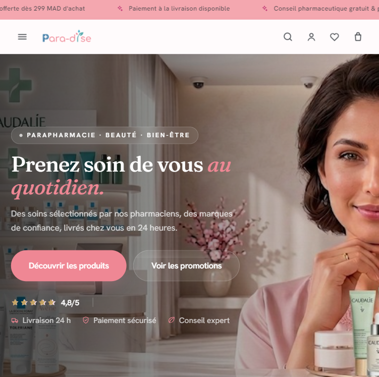 Para-Dise Parapharmacie en ligne