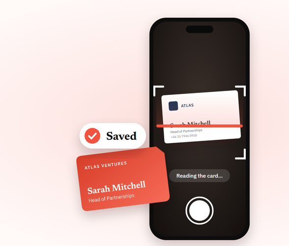 uKeep: Business Card Scanner