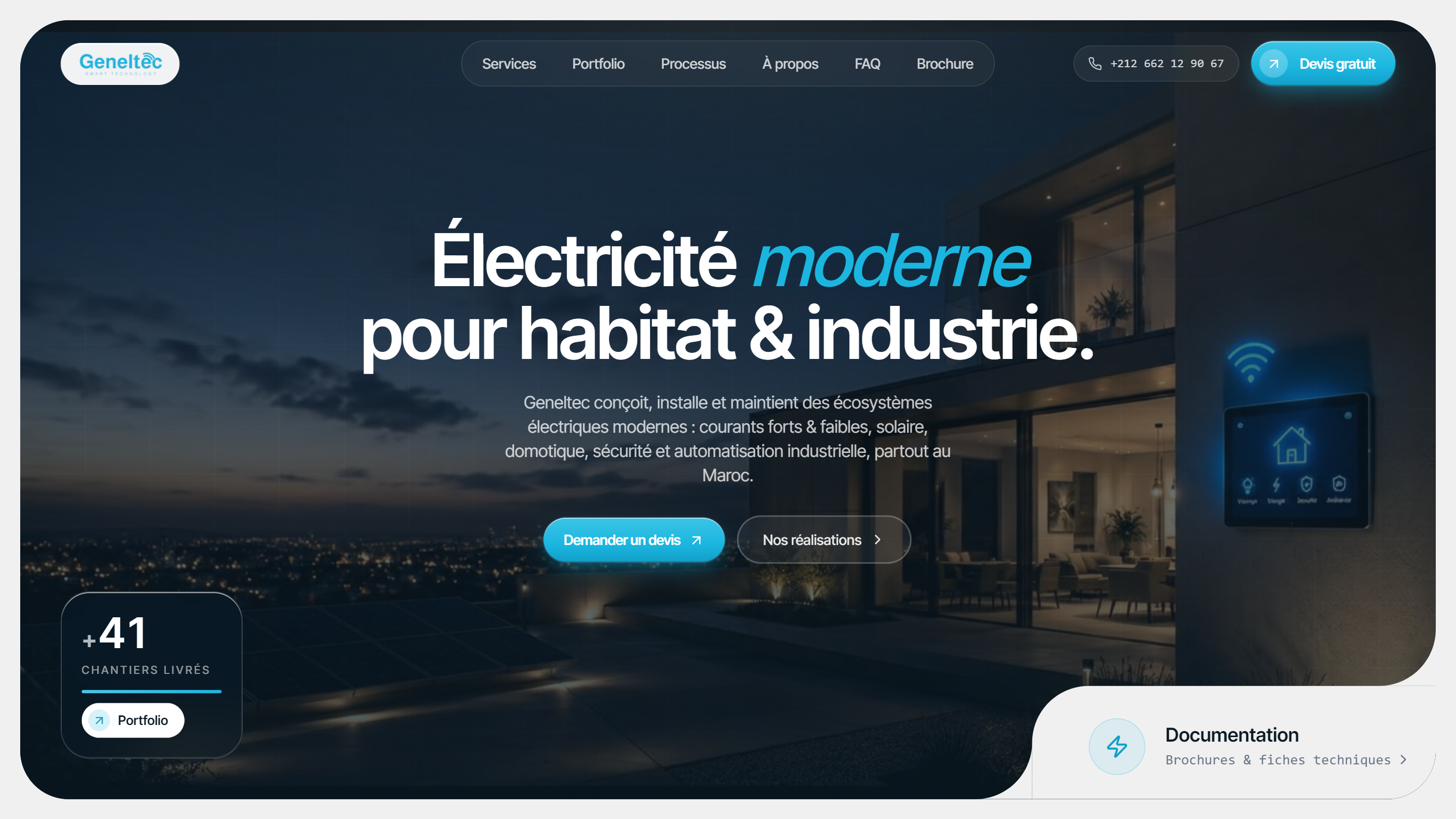 Geneltec Solutions électriques intégrées
